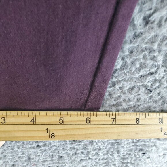 J.Jill Pants Womens Size 16 Plum Purple Authentic Fit Slim Ankle Stretch Denim - Picture 10 of 12